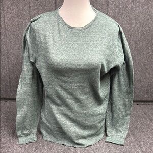 Reclaim Heathered Green Long Sleeve Shirt